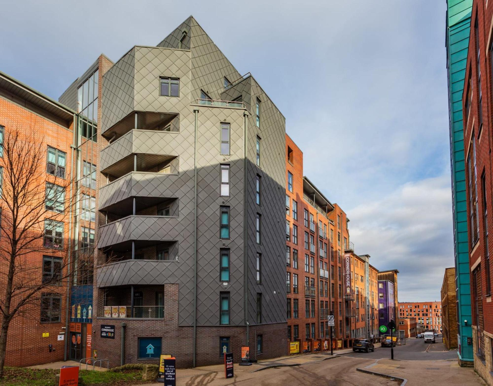 Corner House In Sheffield Leilighet Eksteriør bilde